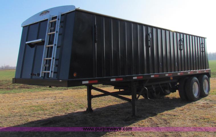 image for item E8185 2012 shop built grain trailer