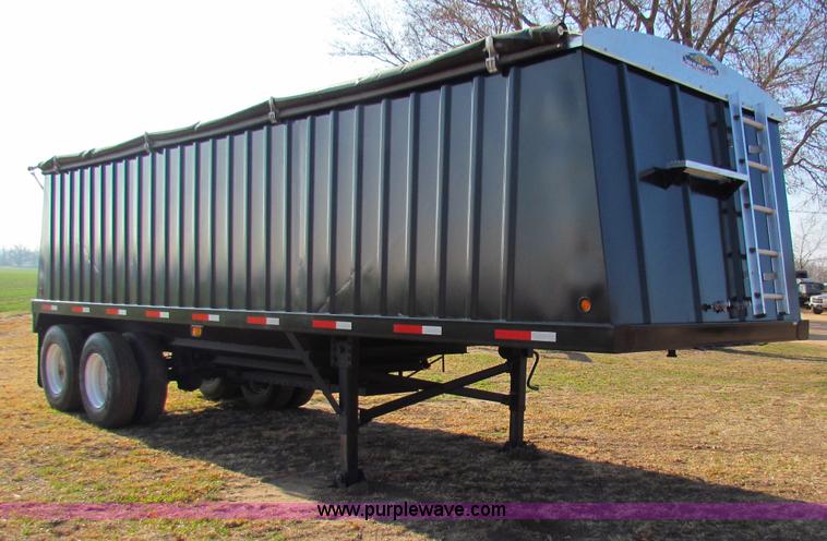 image for item E8185 2012 shop built grain trailer