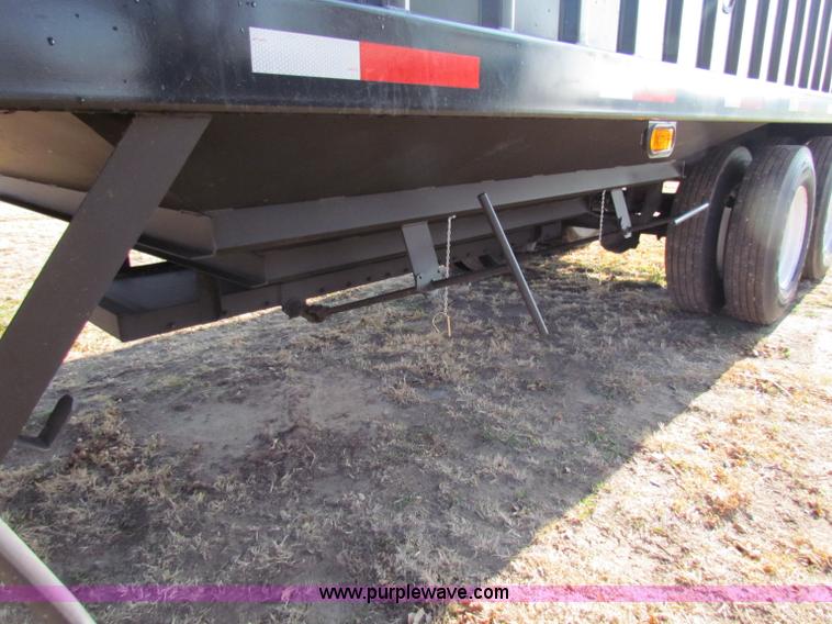 image for item E8185 2012 shop built grain trailer