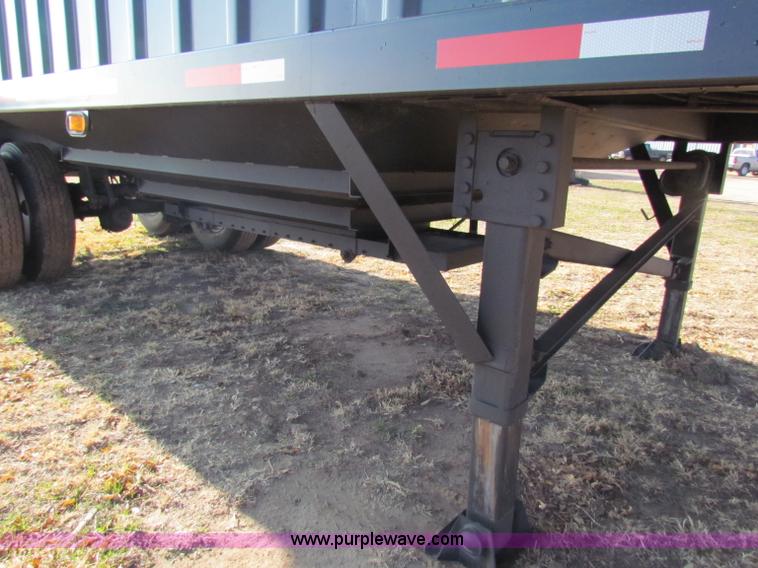 image for item E8185 2012 shop built grain trailer