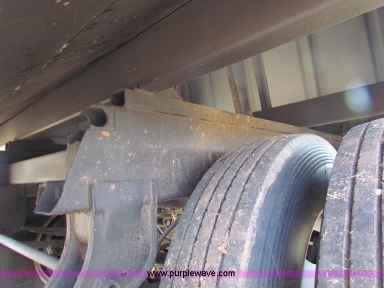 image for item E8185 2012 shop built grain trailer