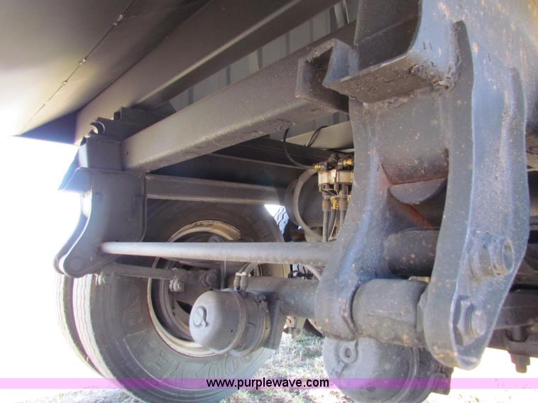 image for item E8185 2012 shop built grain trailer