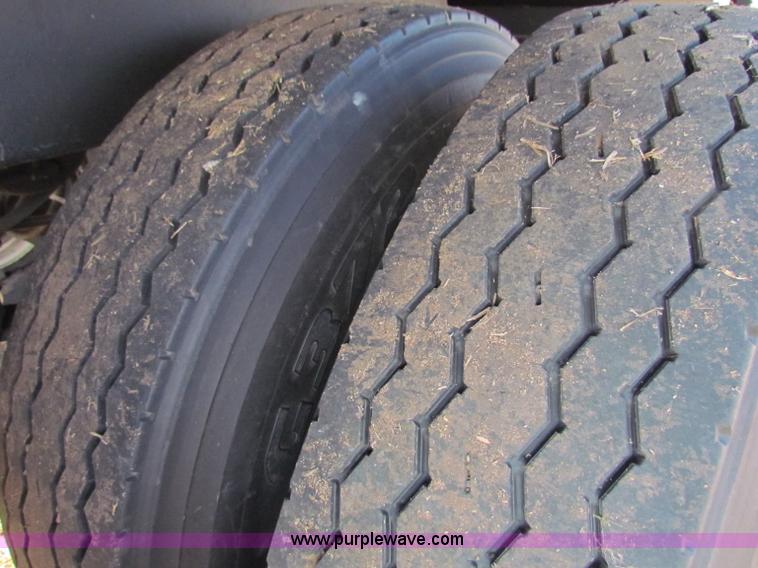 image for item E8185 2012 shop built grain trailer