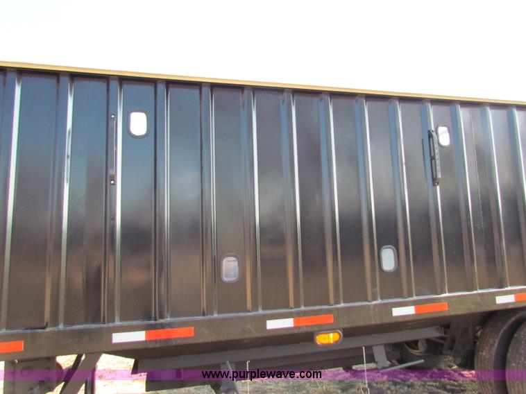 image for item E8185 2012 shop built grain trailer