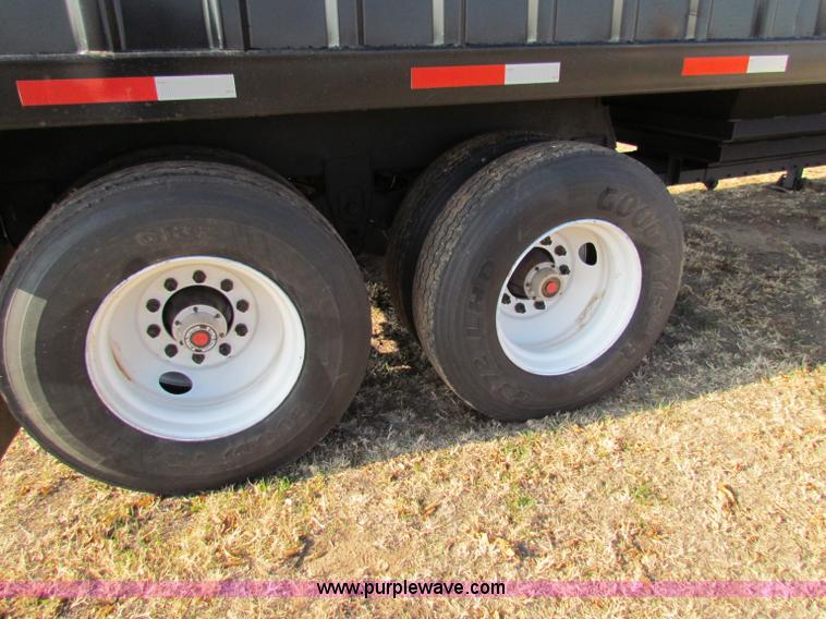 image for item E8185 2012 shop built grain trailer