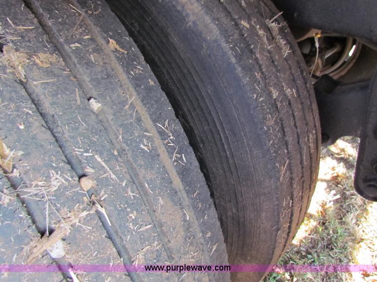 image for item E8185 2012 shop built grain trailer