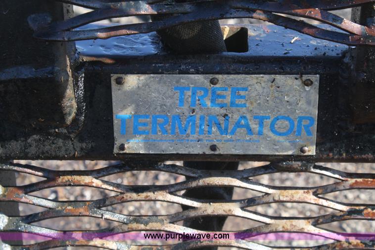 image for item F2764 Tree Terminator tree shear skid steer attachment