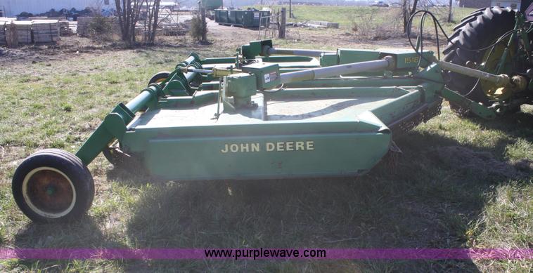 image for item F2766 John Deere 1518 batwing rotary mower
