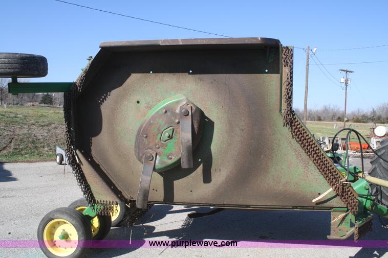image for item F2766 John Deere 1518 batwing rotary mower