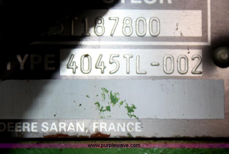 image for item F2767 1995 John Deere 6400 tractor