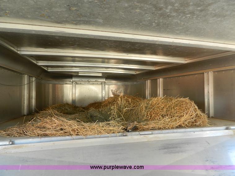 image for item G7571 1999 Sooner aluminum stock trailer