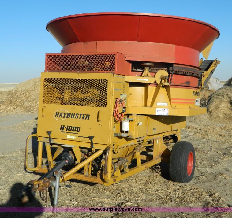 image for item G7578 HayBuster H-1000 Big Bite series tub grinder