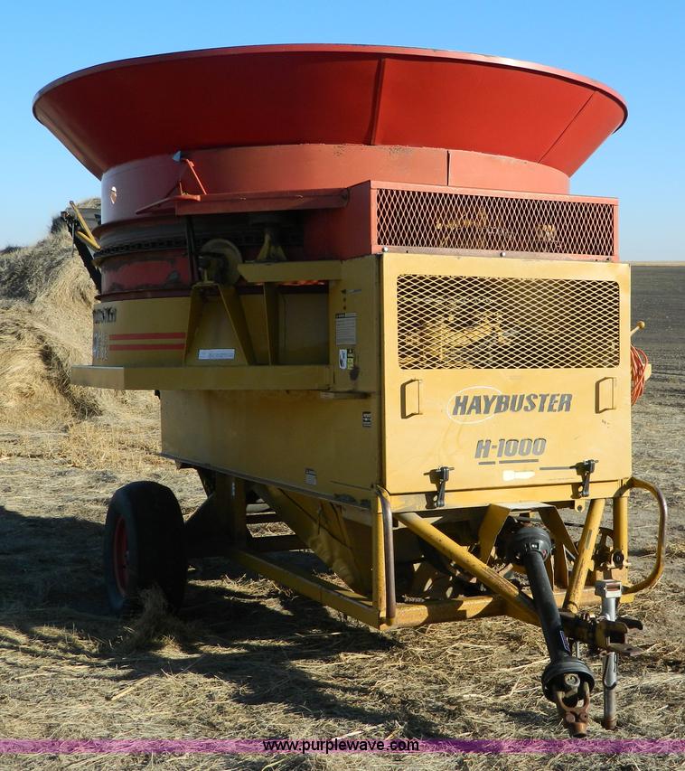 image for item G7578 HayBuster H-1000 Big Bite series tub grinder