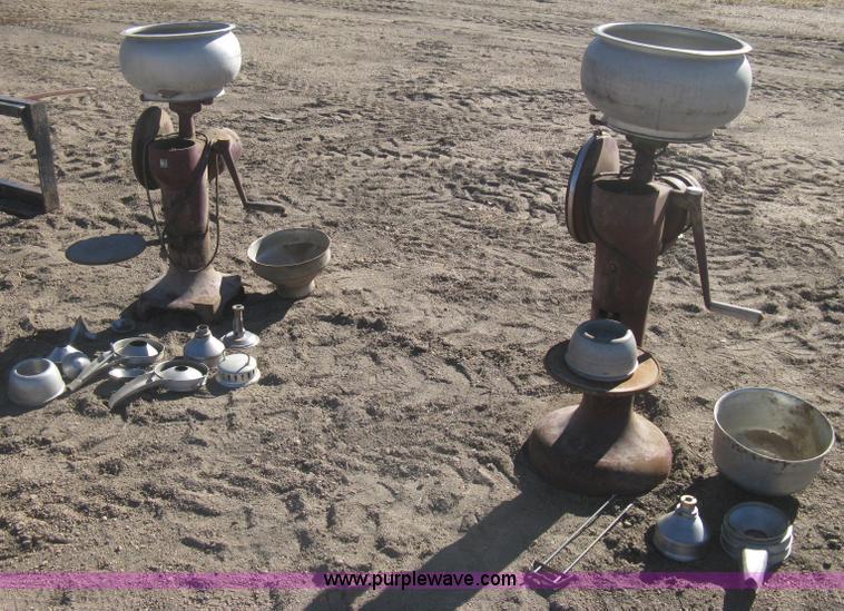 image for item M9128 (2) McCormick-Deering cream separators