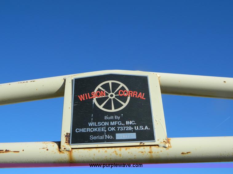 image for item S9215 Wilson portable corral system transport unit