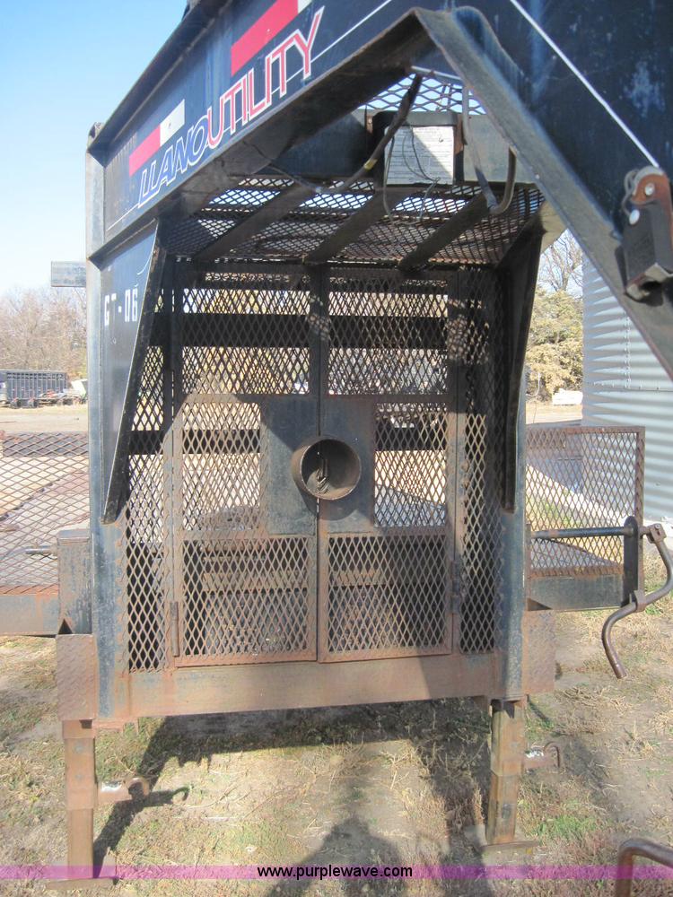 image for item B1613 2000 Mongoose 25' gooseneck trailer