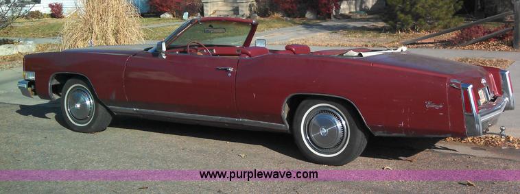 image for item B1658 1975 Cadillac Eldorado convertible
