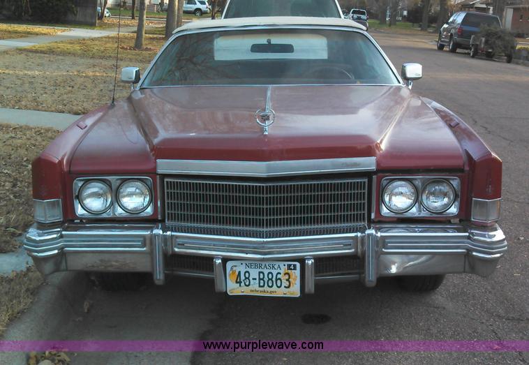 image for item B1658 1975 Cadillac Eldorado convertible