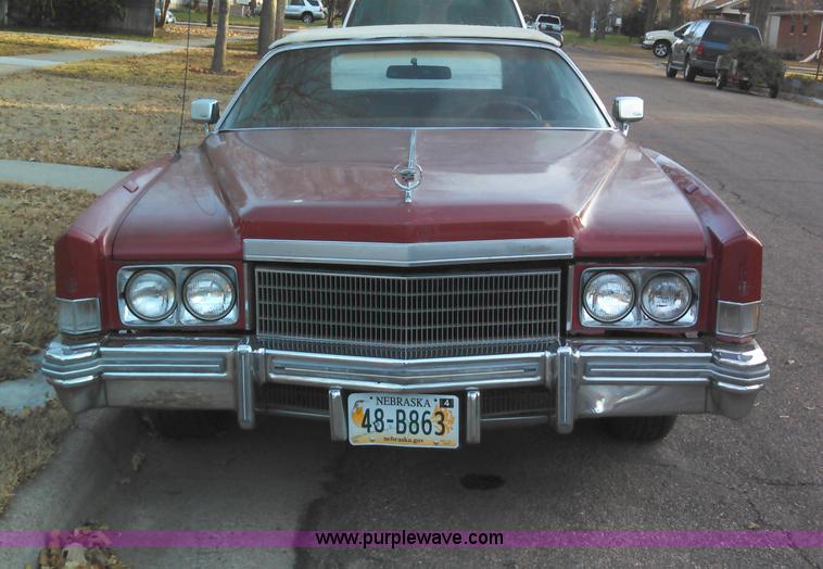 image for item B1658 1975 Cadillac Eldorado convertible