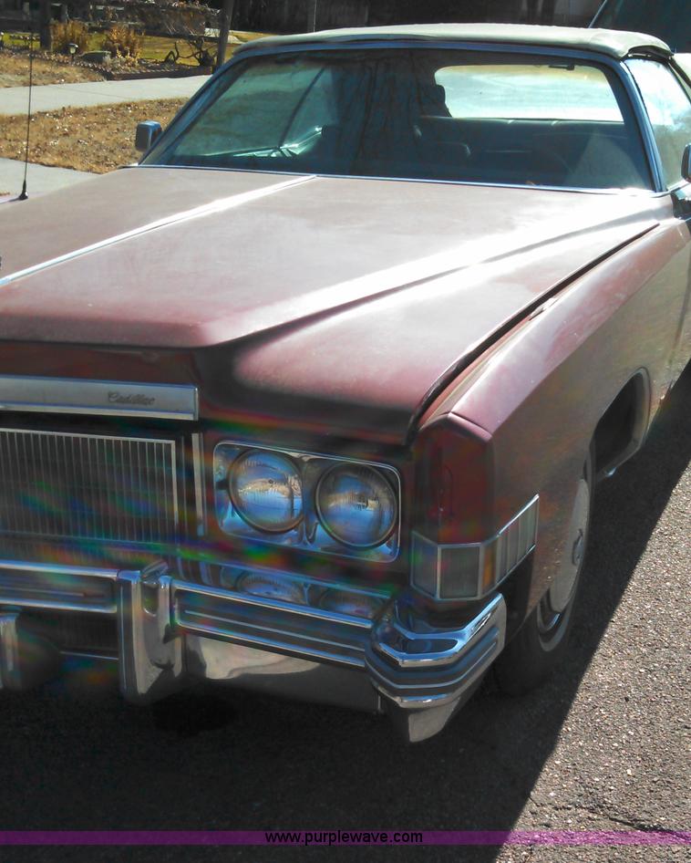image for item B1658 1975 Cadillac Eldorado convertible