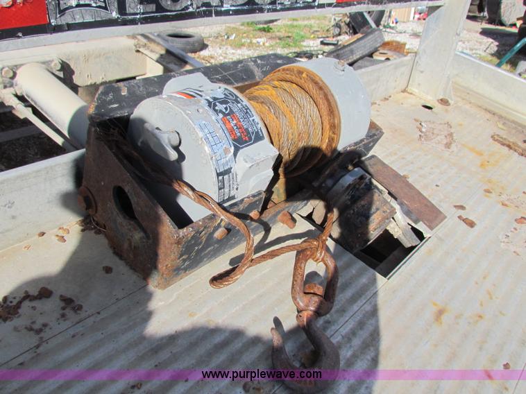 image for item B1667 1991 Ford F350 Custom rollback truck