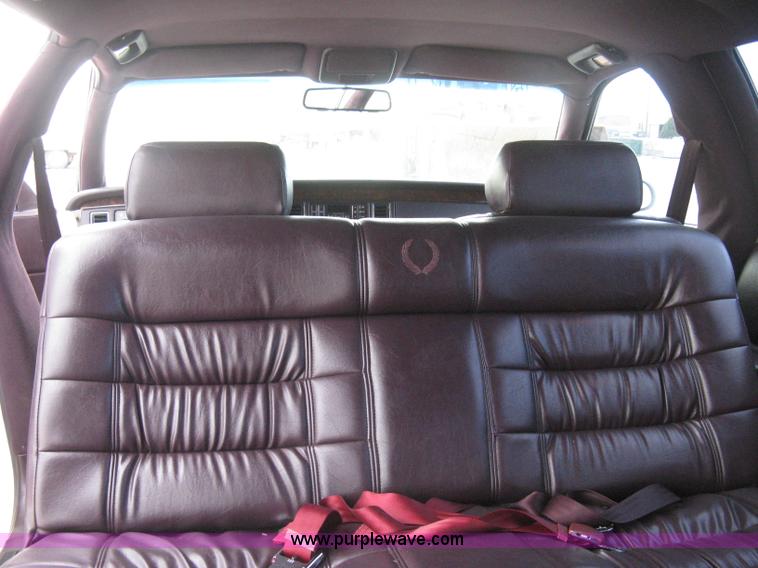 image for item B8228 1995 Cadillac Fleetwood Federal Coach limousine