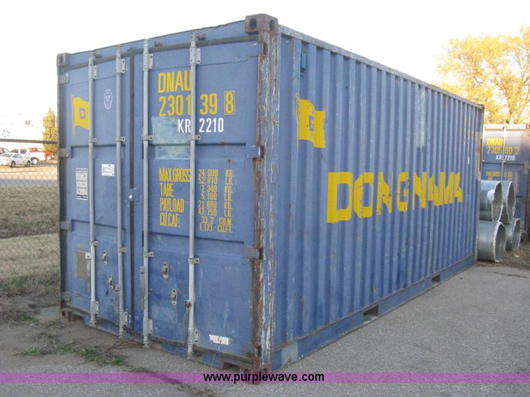 image for item B8232 Jindo Sea Can shipping container