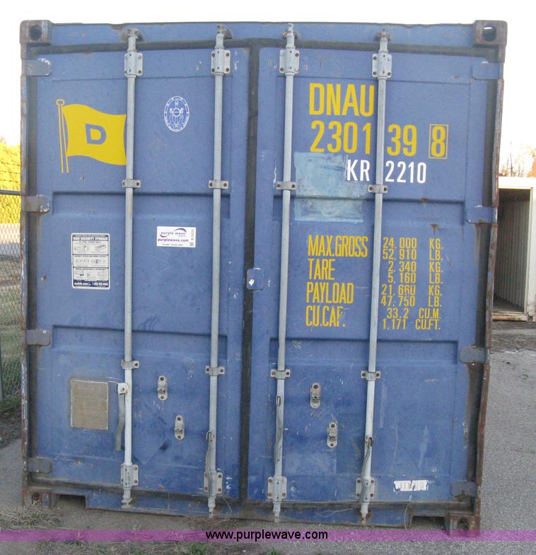 image for item B8232 Jindo Sea Can shipping container