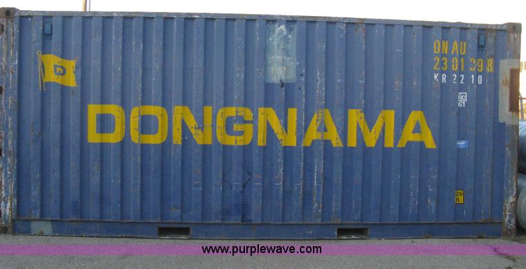 image for item B8232 Jindo Sea Can shipping container
