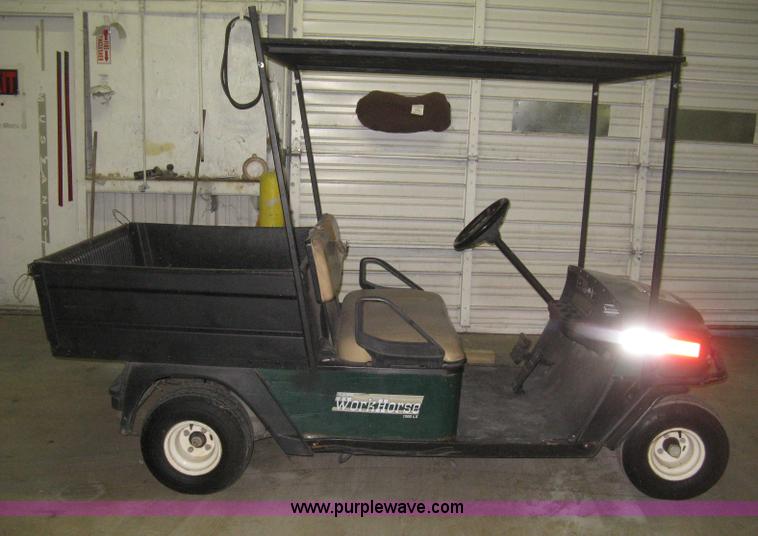 image for item B8238 E-Z-Go Work Horse 1200LX golf cart