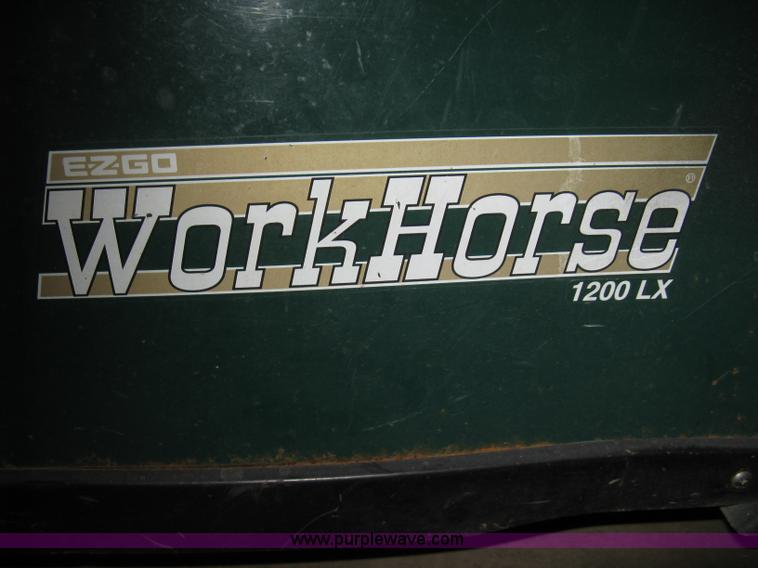 image for item B8238 E-Z-Go Work Horse 1200LX golf cart