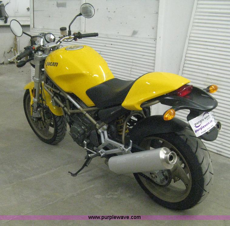image for item B8240 2000 Ducati Monster 900 ie motorcycle