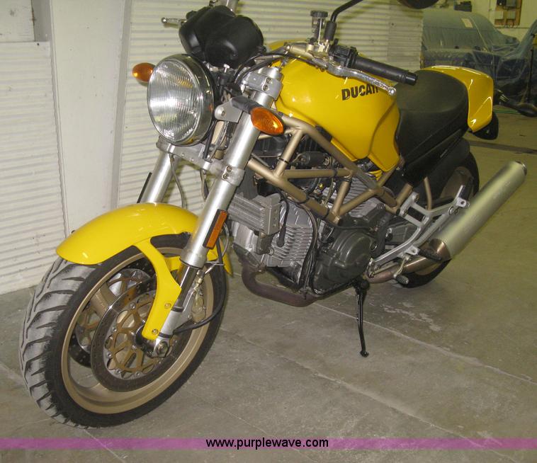 image for item B8240 2000 Ducati Monster 900 ie motorcycle
