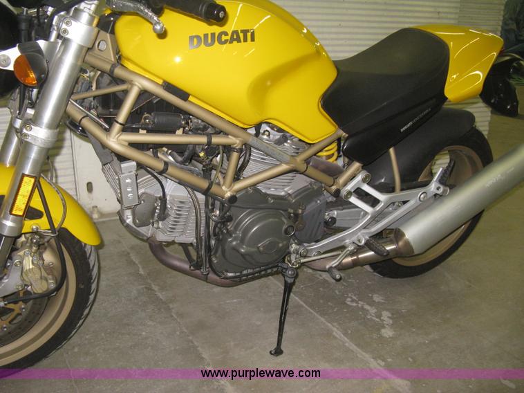 image for item B8240 2000 Ducati Monster 900 ie motorcycle