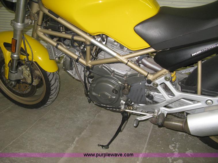 image for item B8240 2000 Ducati Monster 900 ie motorcycle