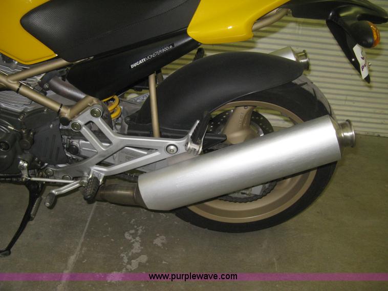 image for item B8240 2000 Ducati Monster 900 ie motorcycle