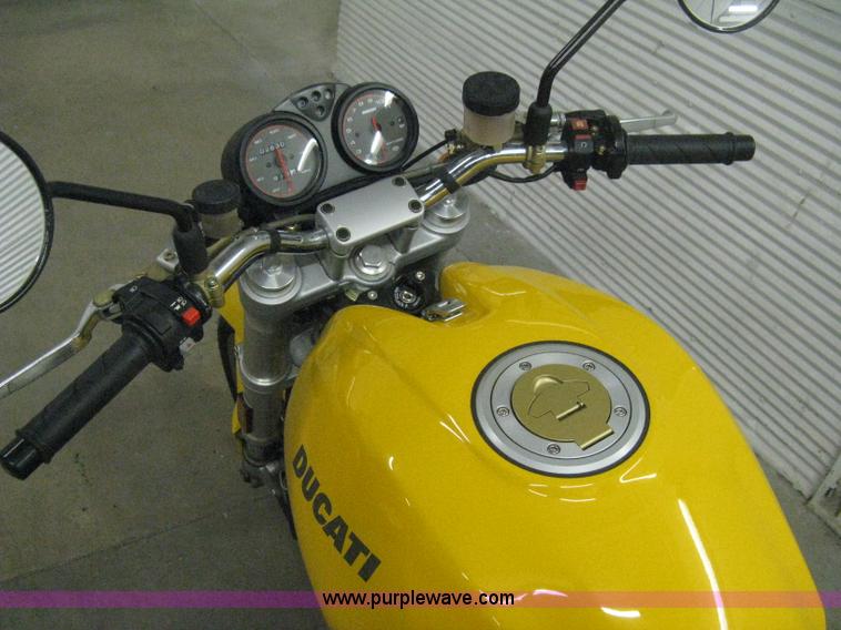 image for item B8240 2000 Ducati Monster 900 ie motorcycle