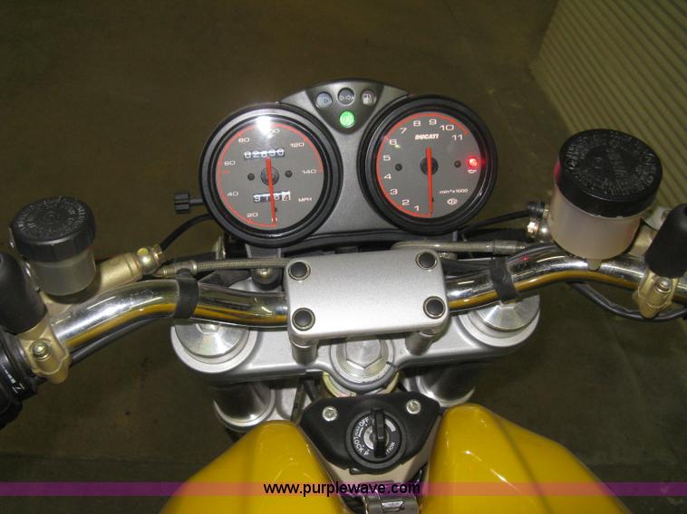 image for item B8240 2000 Ducati Monster 900 ie motorcycle