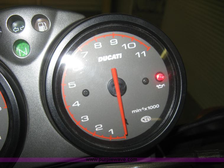 image for item B8240 2000 Ducati Monster 900 ie motorcycle