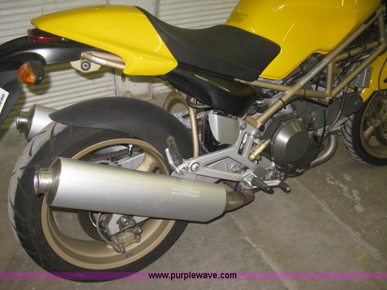 image for item B8240 2000 Ducati Monster 900 ie motorcycle