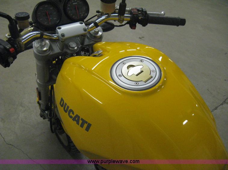 image for item B8240 2000 Ducati Monster 900 ie motorcycle
