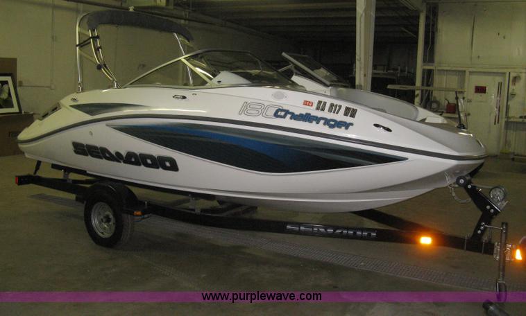 image for item B8242 2008 SeaDoo 180 Challenger boat