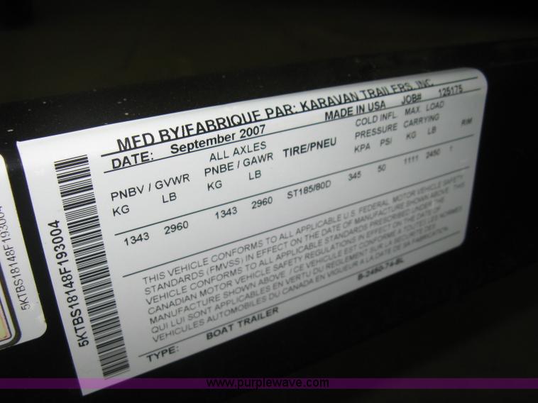 image for item B8242 2008 SeaDoo 180 Challenger boat