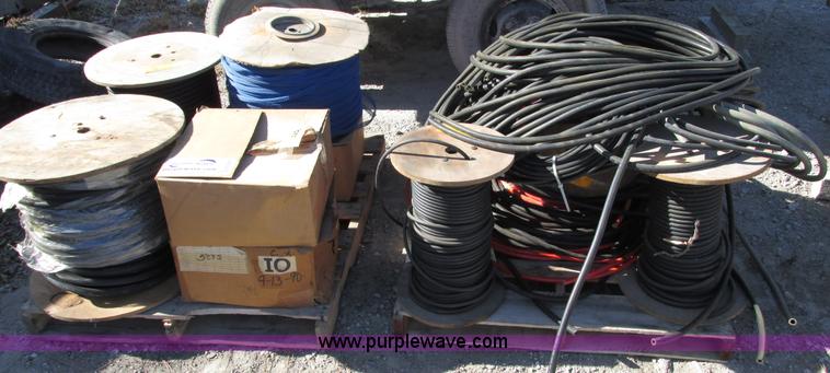 image for item E3557 Assorted air hose and pressure washer hose