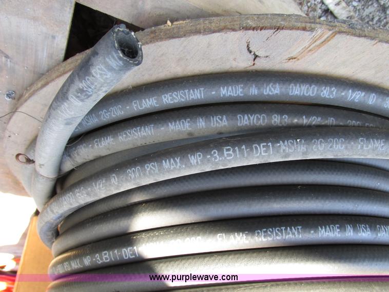 image for item E3557 Assorted air hose and pressure washer hose
