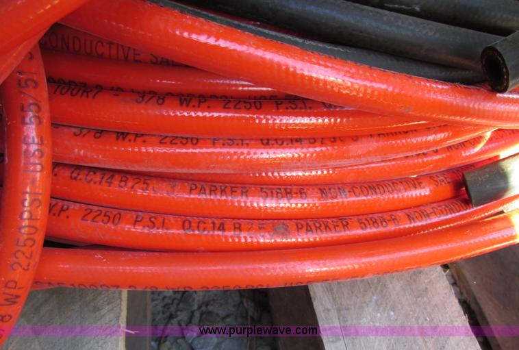 image for item E3557 Assorted air hose and pressure washer hose