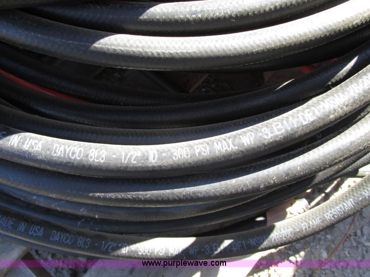 image for item E3557 Assorted air hose and pressure washer hose
