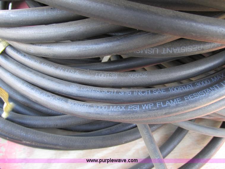 image for item E3558 Assorted steel braided hose