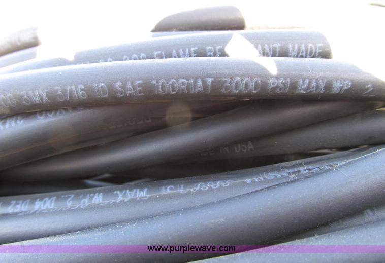 image for item E3558 Assorted steel braided hose