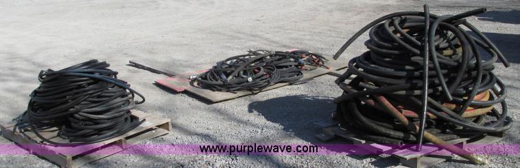 image for item E3559 Assorted hydraulic hosed and fuel lines